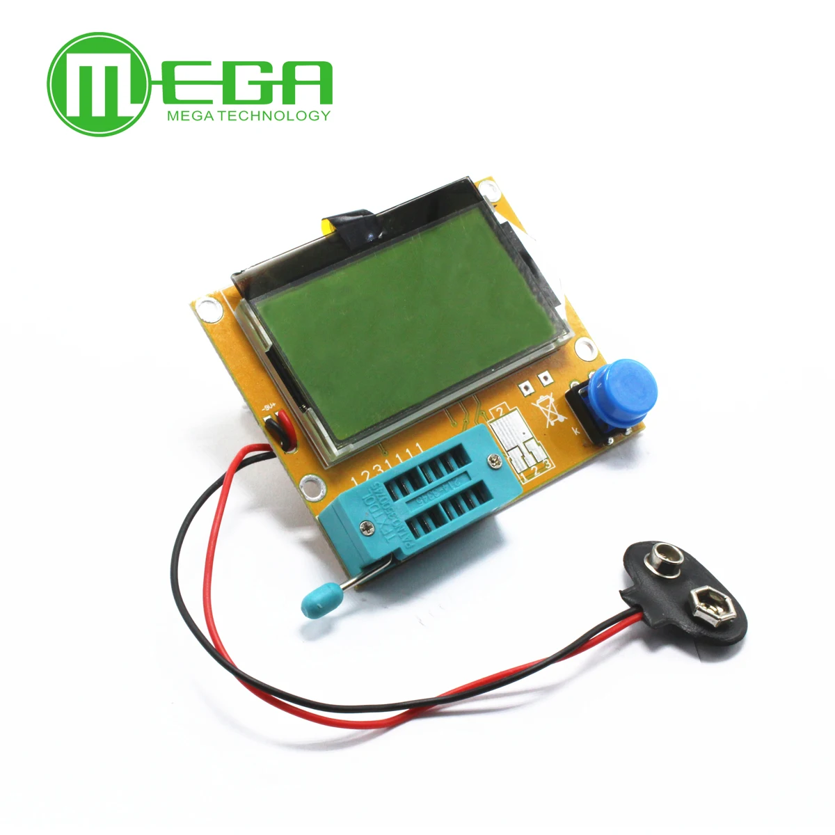 LCD Transistor Tester LCR-T4 Mega328 ESR Meter Diode Triode Capacitance PNP MOS