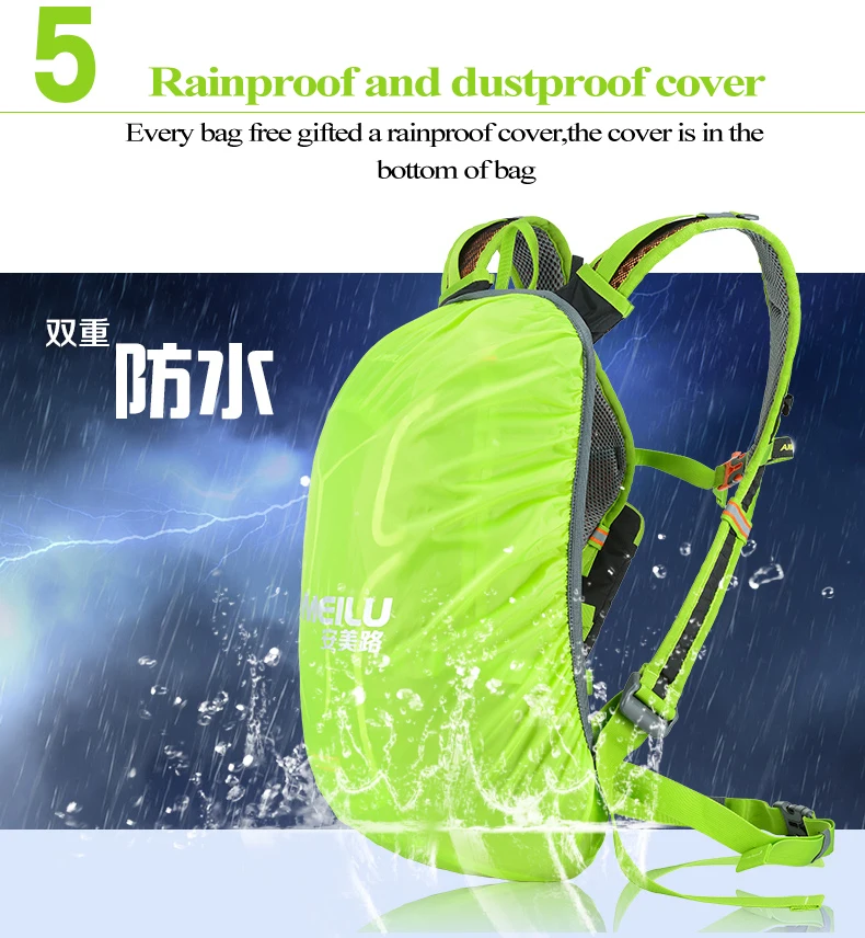 Discount Anmeilu 18L Cycling Hydration Backpack Waterproof Nylon Bicycle Bag With Rain Cover Bike Water Bag Climbing Hiking Shoulder Pack 21 Discount Anmeilu 18L Cycling Hydration Backpack Waterproof Nylon Bicycle Bag With Rain Cover Bike Water Bag Climbing Hiking Shoulder Pack 21
