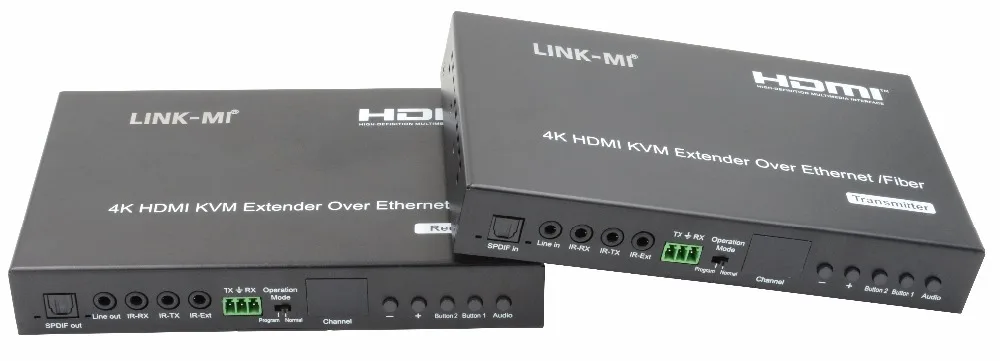 DSC_5154LINK-MI LM-EX57 HDMI+USB KVM Extender over IP  Fiber