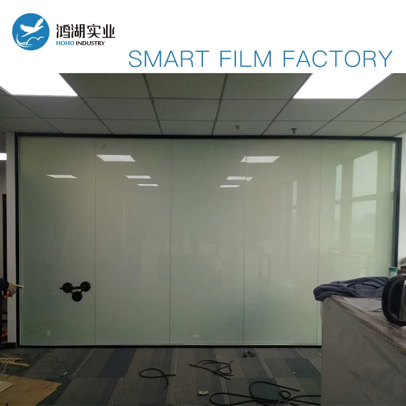Cheap Sunice 1.2mx1m size can be customized Privacy Magic Film Building /Automobile window tint Magic smart film