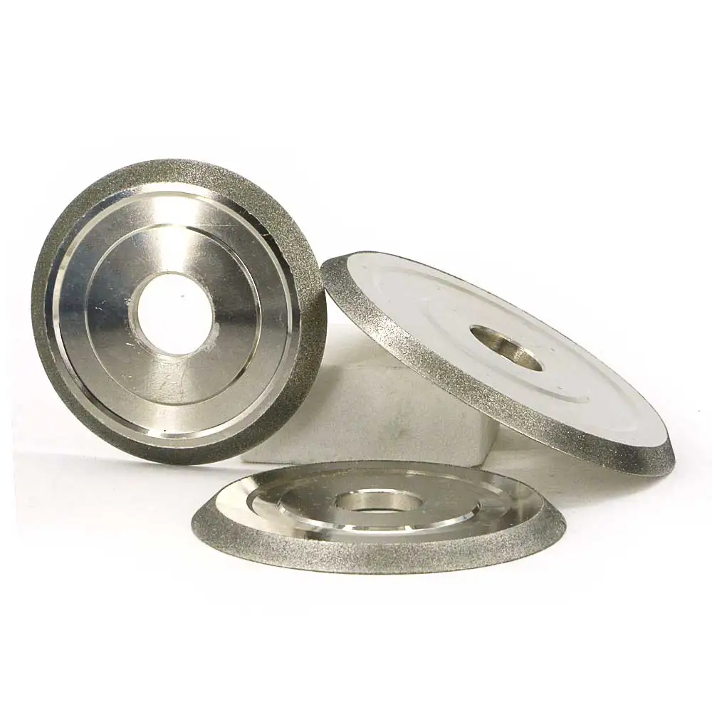 1V1 diamond and CBN coated abrasive wheel for tungsten carbide milling tool sharpening steel grinding tool E031