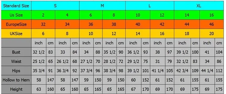 Standard size