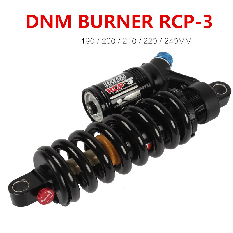 

DNM RCP-3 MTB Metal Rear Suspension Oil Spring Shock Absorber Durable Downhill Bicycle Parts Mountain Bike Rear Shocks 190/240mm