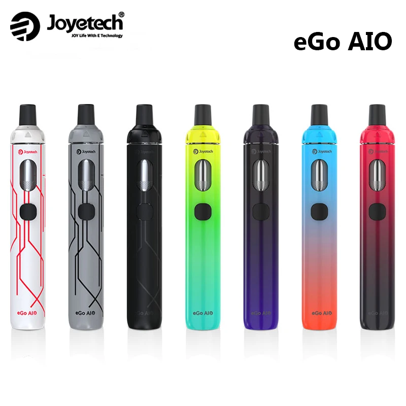 

Original Joyetech eGo AIO Starter Kit 10th Anniversary Edition 2ml Tank 1500mAh eGo AIO Electronic Cigarette Vape Pen Vs iJust S