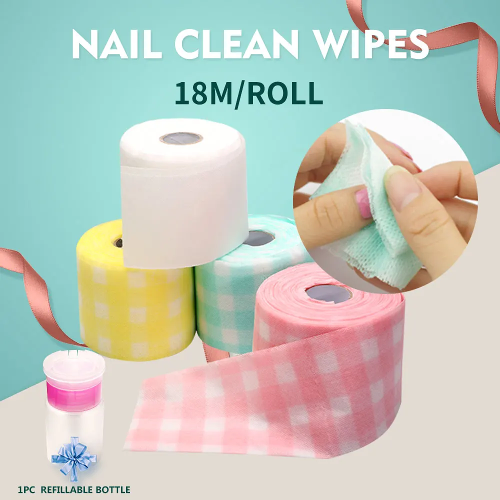 BlinkingNails Gel Nail Wipes for Nail Polish Remover Polish Gel UV Gel