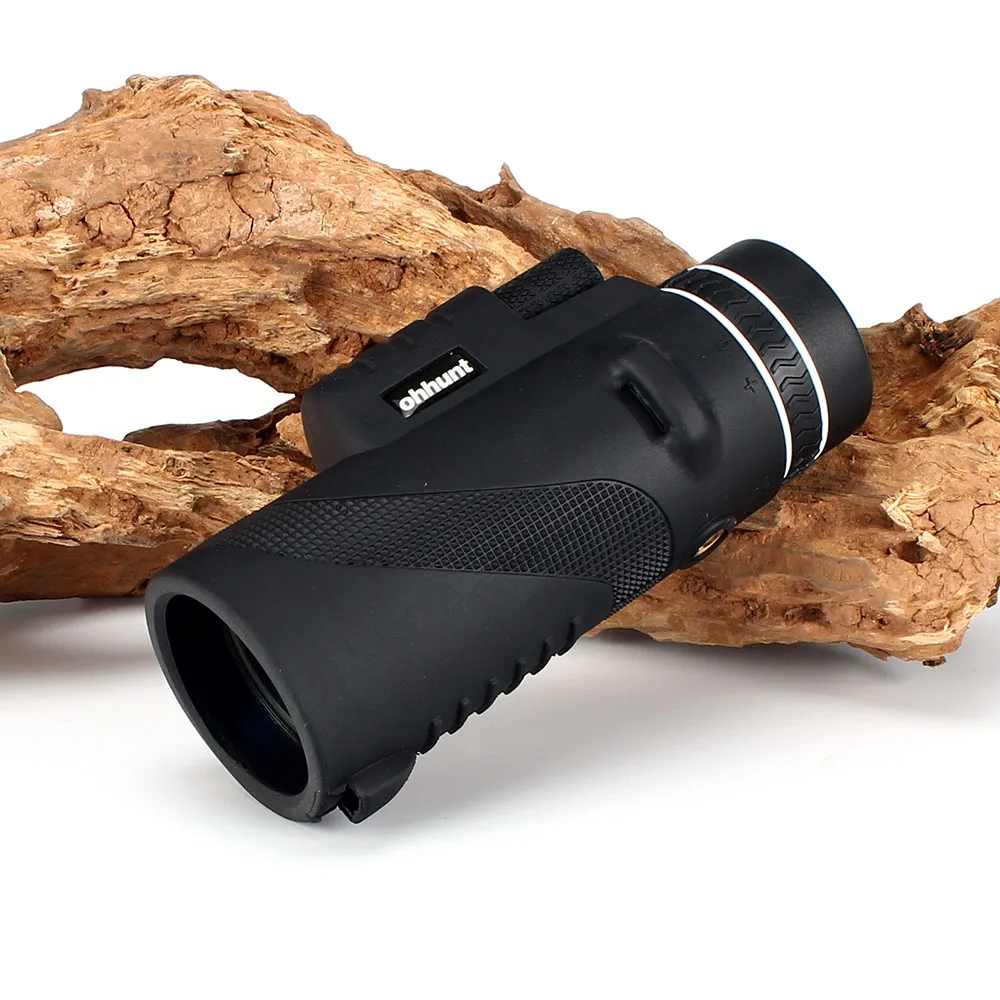 ohhunt 10X42 Monocular Telescope Wide-angle Powerful Bright Hunting Optics Hand Focus Camping Travel Hiking Monoculars (9)