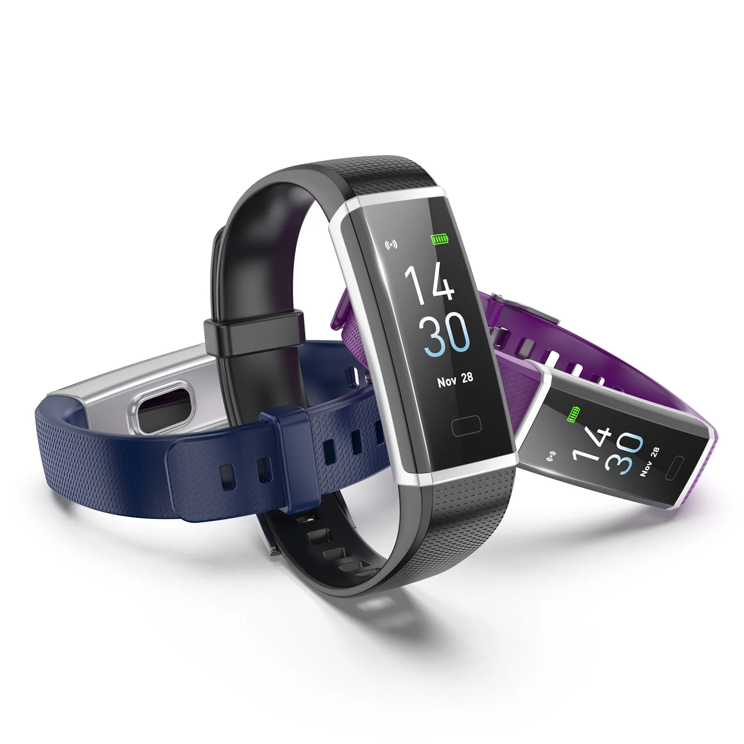 

Smart Wristband Smart Watch Fitness Tracker Heart Rate Pedometer IP68 Waterproof Sports Bracelet Brightness Colorful Screen Y3
