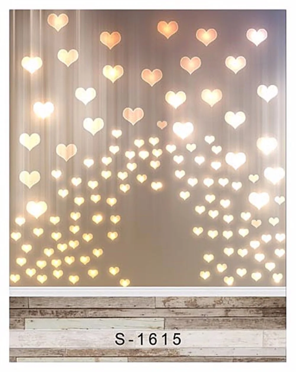 Golden Heart Newborn Photography Backdrop 150x220cm Bokeh Wood Floor Baby Shower Background Studio Custom Photo Props for Kids christmas photography backdrop green tree dark wood floor xmas backdrop for newborn kids photo booth backgrounds studio custom