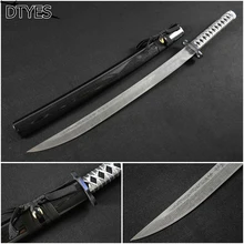 Echt Katana Schwerter High Manganese Steel Samurai Sword Handmade Katana Afiada Espada Samurai Katana Sword For Sale