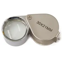 Удобное увеличительное стекло, очки, стекло es 30x-21 мм, ювелирное увеличительное стекло, лупа, ювелирная повязка на голову, Lupas, лампа большого видения