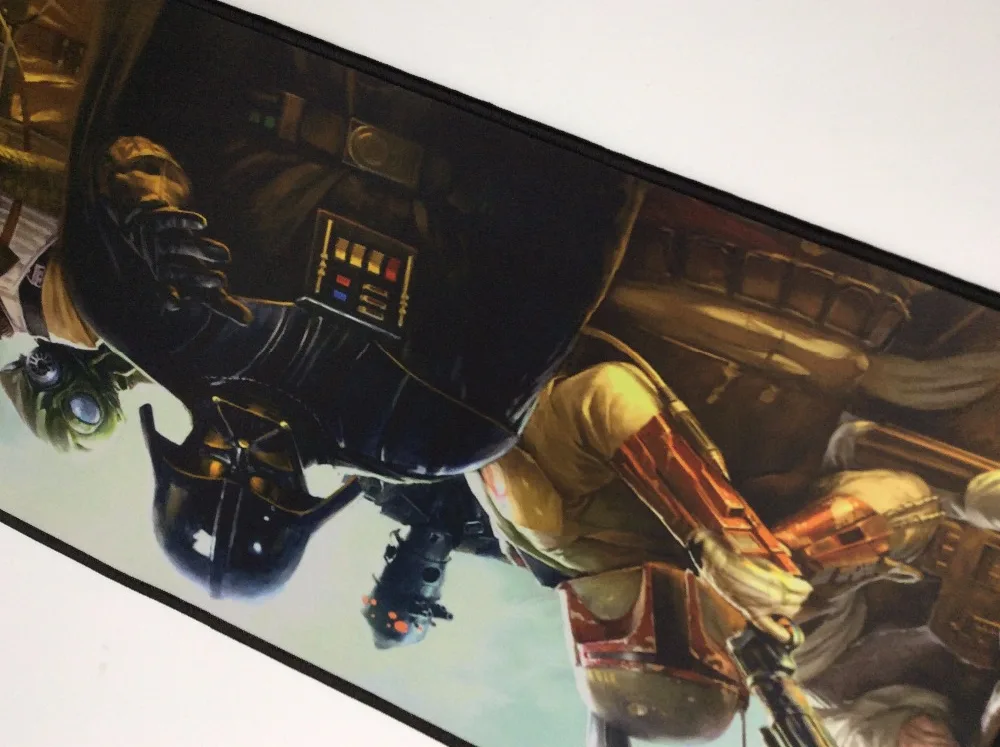 Mairuige Shop Locking Edge Mouse Keyboards Star Wars Mat for League of Legend Mouse Pad Keyboard Ma