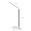 Stepless Dimmable Desk Reading Light Foldable Rotatable Touch Switch LED Table Lamp DC 5V USB Charging Port Timing Desk Lamp ► Photo 2/6