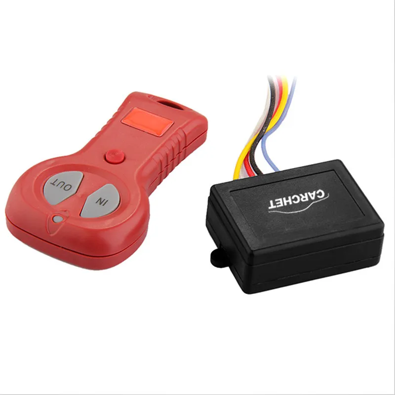 Winch Wireless Remote Control Set Kit for Jeep ATV SUV Offroad DC 12V-24V