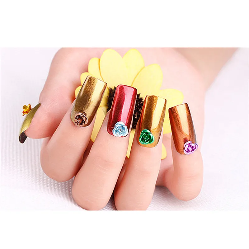 

Nail Glitter Mirror Powder Chrome Dust Nail Art Pigment Manicure Gel Polish A