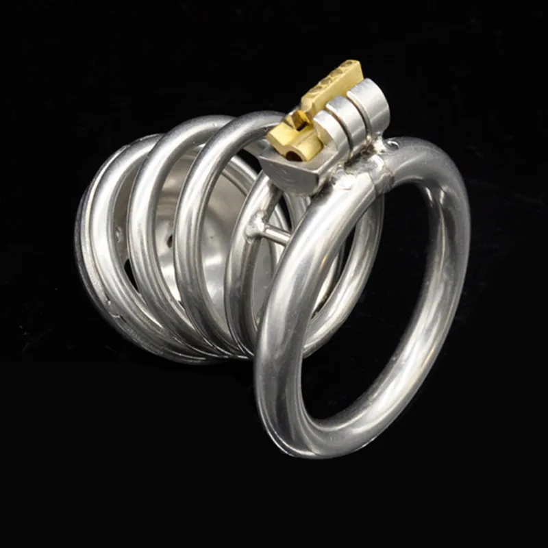 304 Stainless Steel Male Chastity Device With Stealth Lock ,Cock Cages,Virginity Belt,Penis Rings,Adult Games For Man