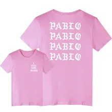 Kanye West The I Life Of Pablo T shirt Men Summer Brand Clothing T-Shirt I Feel like Paul Kanye Tee Shirt Homme ONE A CAK