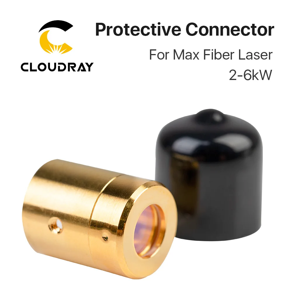 Cloudray Max волоконный лазерный источник 0-6 кВт Выход предохранительный разъем группы линз для Max волоконный лазерный источник