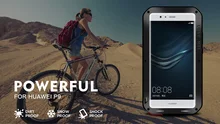 New Original Love Mei Waterproof Shockproof Tempered Gorilla Glass Metal Aluminum Case Cover For Huawei P9 Life Water Resist