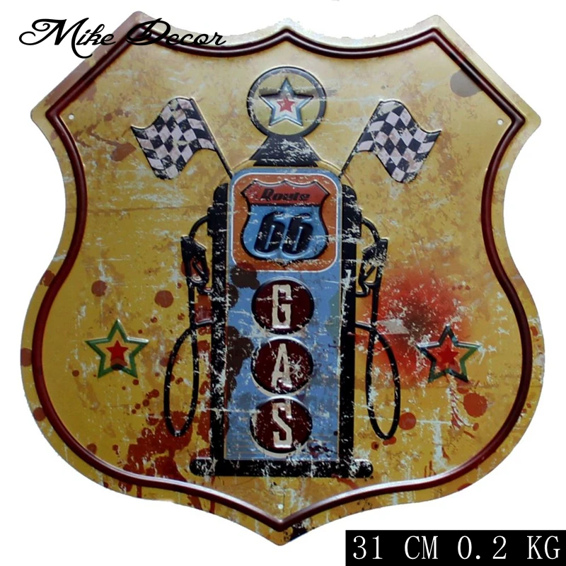 [Mike Decor] Route 66 lrstandard картина "знак" Ретро подарок настенная табличка для гостиничного номера бара паба декор дома YE-159 смешанный заказ - Цвет: YE 158