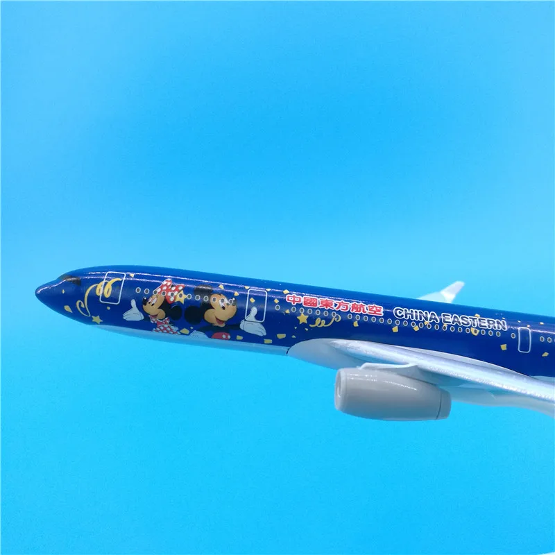20 см восточные авиалинии тема самолета Модель A330 сплав украшения Шанхай