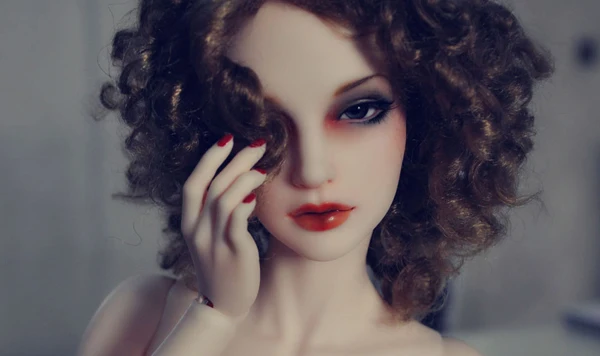HeHeBJD 1/3 куклы модные женские включают в себя глаза игрушки смолы искусство куклы Добро пожаловать на заказ Макияж лица