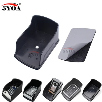 5YOA Rain Cover Black Access Controller Waterproof Cover Rainproof Shell For Rfid Fingerprint Access Control Metal Keypad 1