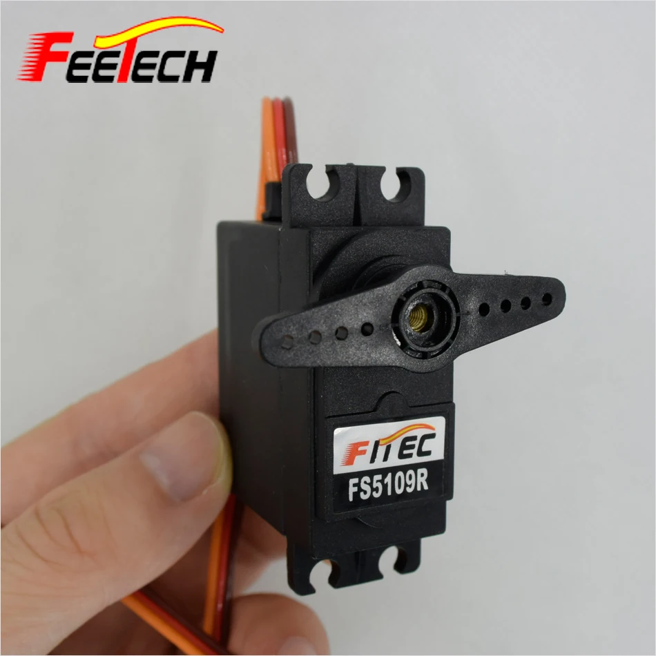 10kg.cm 360 Degree Continuous Rotation Servo FS5109R FEETECH Servo for Robot (5)