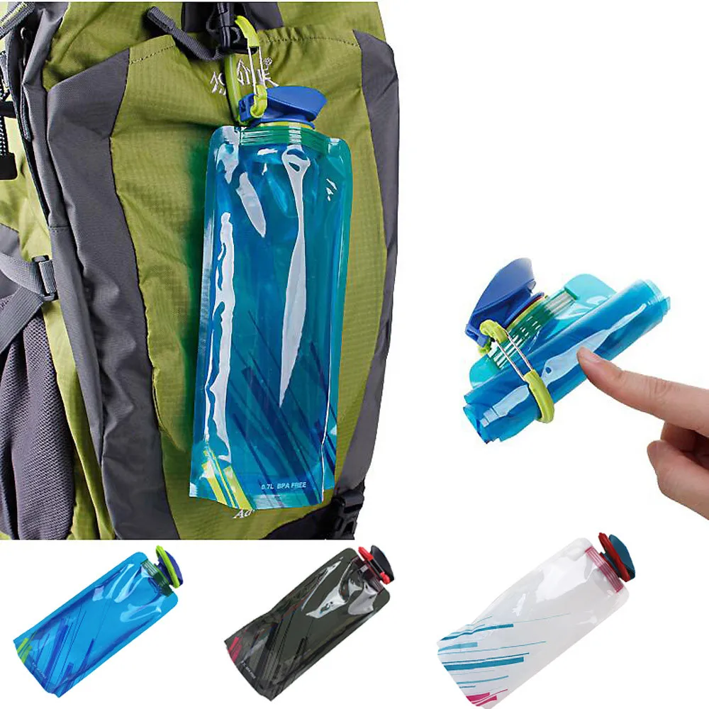 Foldable Drinking Bag Pouch Outdoor Hiking Camping Water Foldable Drinking Bag Pouch Outdoor Hiking Camping Water Tools