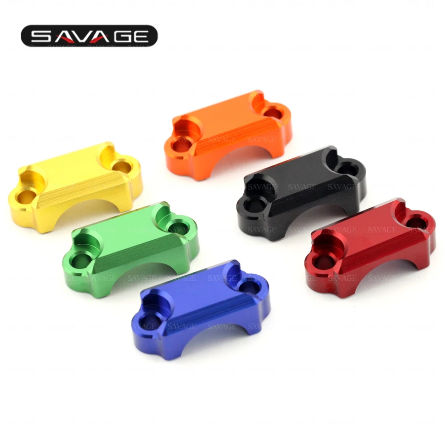 

For SUZUKI DRZ 400 S/SM DR250R RMZ 250/450 GSXR 600/750/1000 GSX650F Motorcycle Brake Master Cylinder Handlebar Bar Clamp Cover