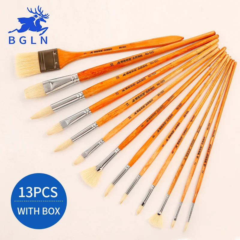 Professional Acrylic Paint Brushes