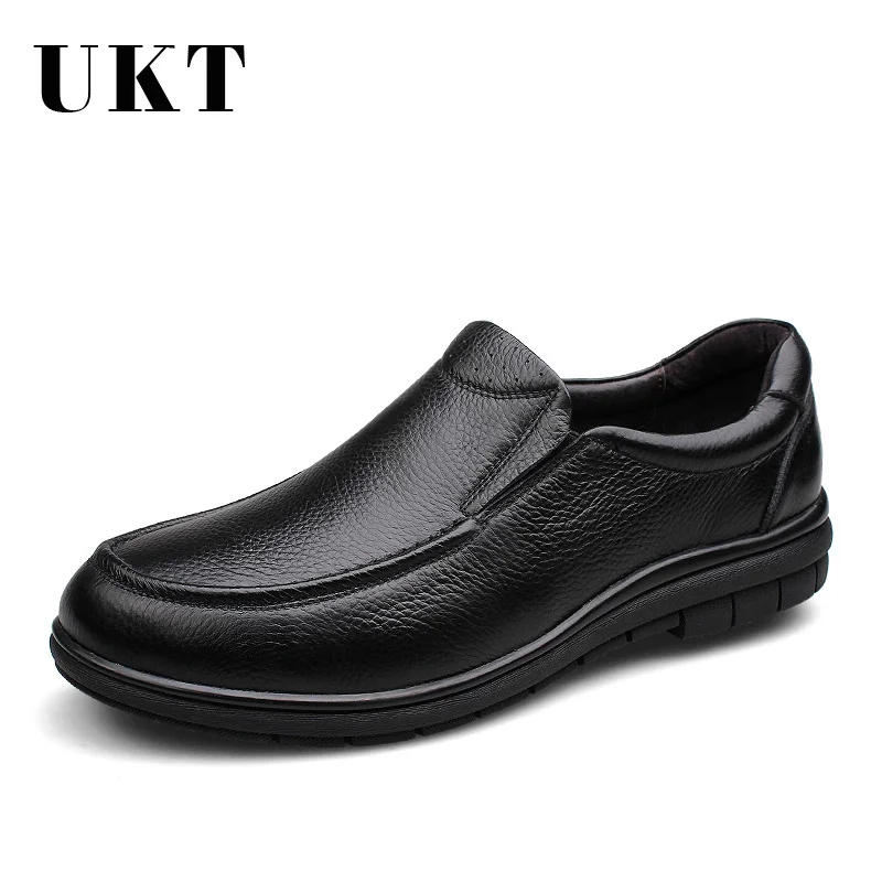 

Fashion Business Dress Genuine Leather Loafers Winter Slip-on Luxury Brand Design Shoes Men Hot Sale Casual Mens Shoes 38-45