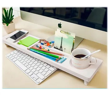 

1PC Modern Multifunctional Storage Box Desk Organizer Computer Keyboard Shelf Storage Rack MF 029