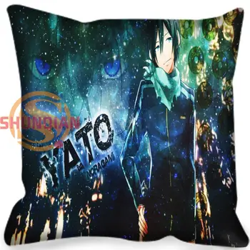 

New arrival Noragami Anime Style throw Pillowcase Square Zippered Pillow Cover Custom Gift H@0209-125