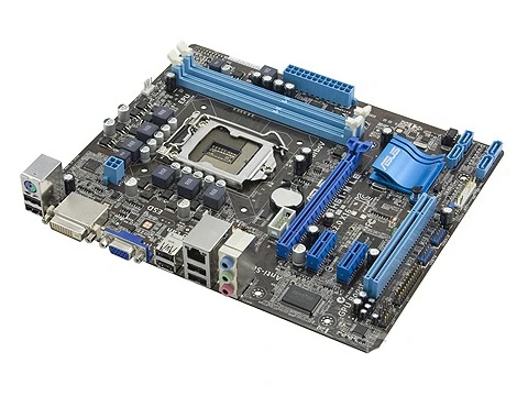 ASUS P8H61-M LE оригинальная материнская плата ASUS P8 H61 M PC с разъемом LGA 1155 uATX DDR3 DVI VGA USB2.0 16 Гб материнская плата для настольного компьютера