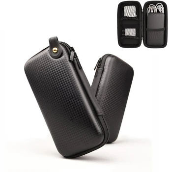 

Portable Digital Data Cable Storage Bag For Travel USB Earphone Wire Organizer Case Charger Headphone Holder With Zip Lock Kit