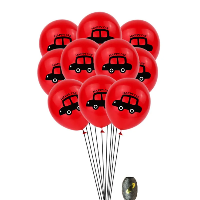 Taoqueen мультфильм шляпа автомобильные воздушные шары многоцветный воздушный шар "Конфетти" шарики для свадьбы День рождения украшения - Цвет: 7