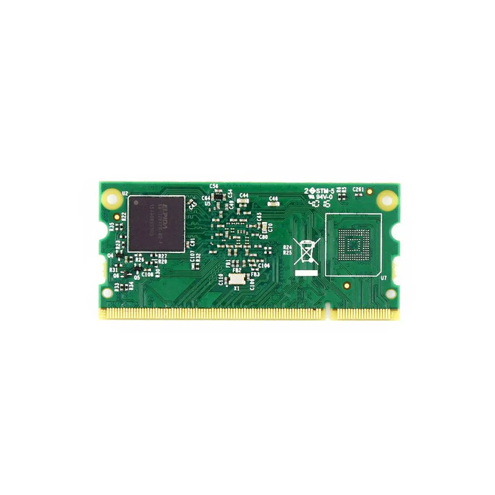 Вычислительный модуль Raspberry Pi 3 Lite, BCM2837 64 бит 1,2 ГГц quad-core ARM Cortex-A53 процессор, не Встраиваемая мультимедийная карта памяти флэш-памяти, поддержка Windows 10