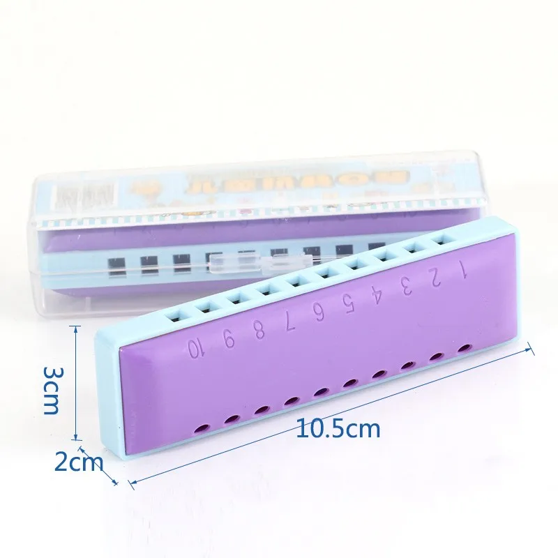 Kids-Musical-Instruments-Trumpet-Harmonica-Baby-Plastic-Toy-Children-Play-Mini-Toys-TC0014