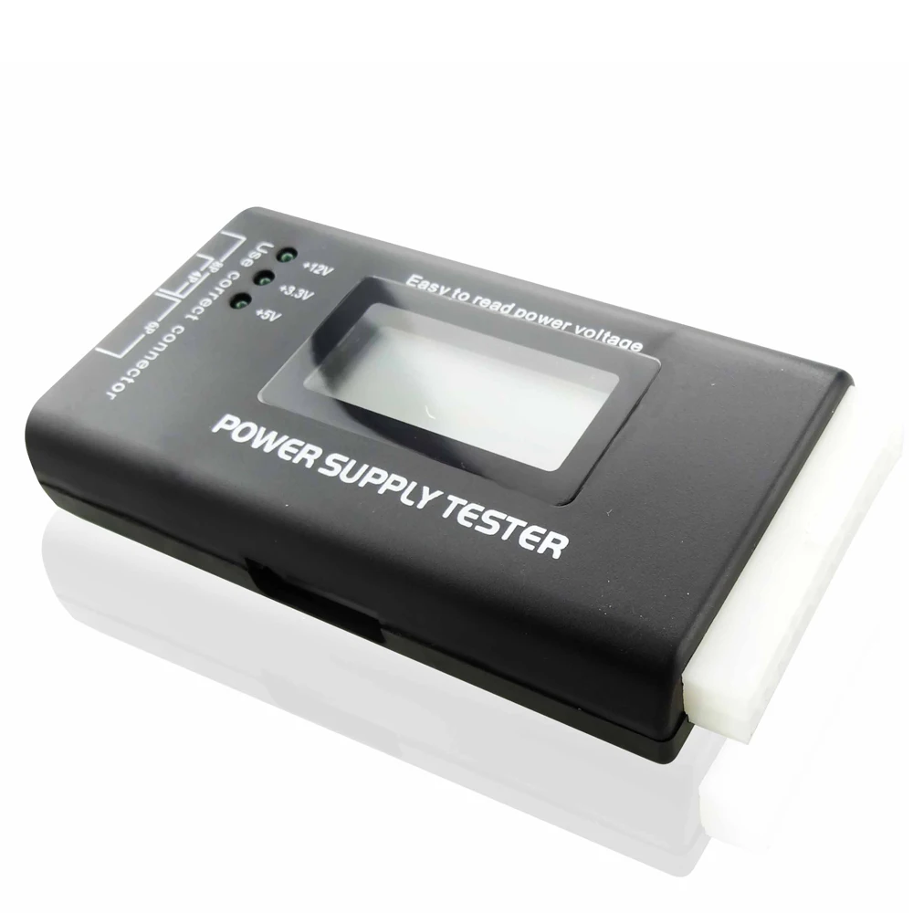 Atx btx itx الكمبيوتر بطاقة 20 و 24 دبوس السلطة dedug cpu hdd ssd محرك بطاقة grapgics امدادات الطاقة تستر مع شاشة lcd