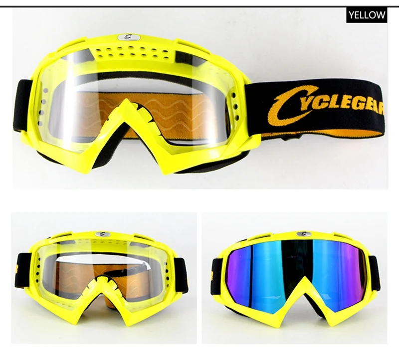 Cyclegear CG01 очки для мотокросса анти-ветер moto rcycle очки анти-УФ occhiali moto gafas cross