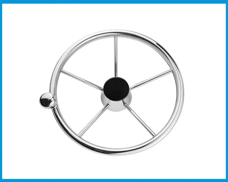 316 stainless steel yacht steering wheel marine yacht speedboat rudder hydraulic steering gear system (2)