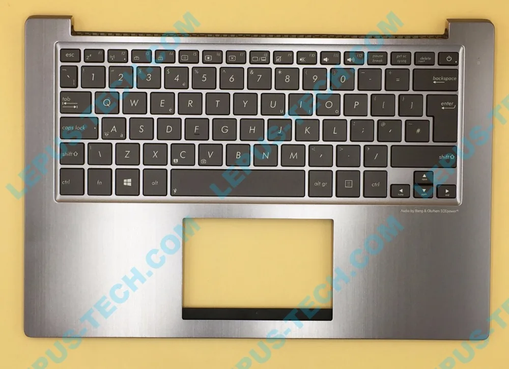 UK English backlight Keyboard for ASUS U38 U38DT keyboard with palmrest