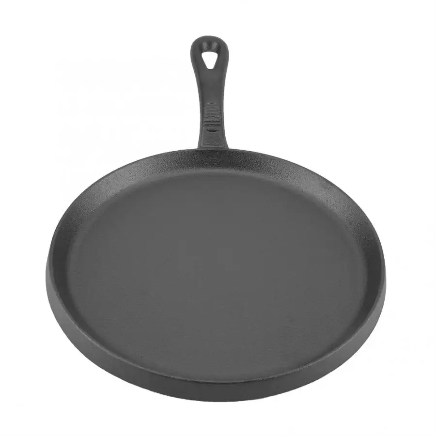 

24cm Not Sticky Frying Pan Cast Iron Pan Stone Layer Frying Pot Saucepan Cooker Egg Pancake Pot Use Gas And Induction Cookware