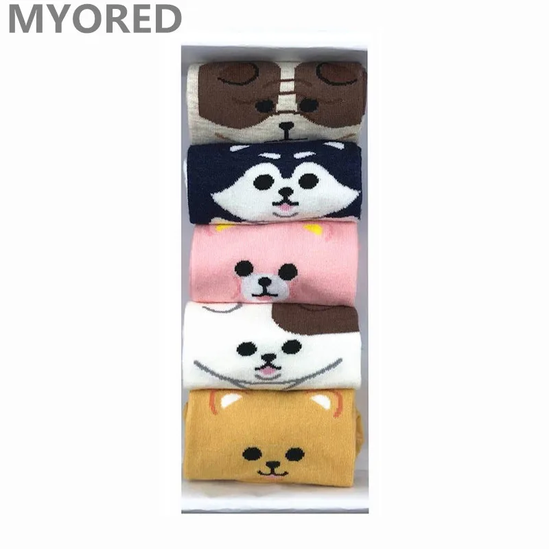 MYORED 5 pairs/lot woman socks set women cotton invisible socks female socks cartoon animal pattern lady socks slippers NO BOX MYORED 5 pairs/lot woman socks set women cotton invisible socks female socks cartoon animal pattern lady socks slippers NO BOX