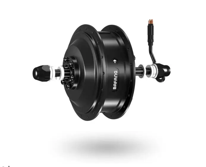 Latest 48V 350W High Speed 8Fun/Bafang Brushless Geared Threaded Rear