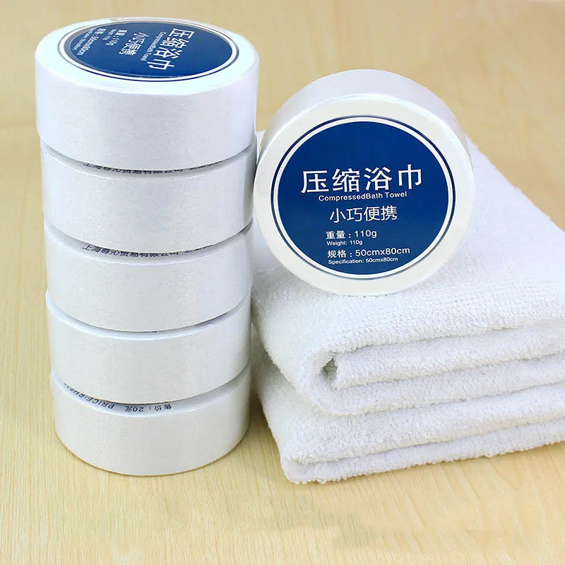 

Compressed Towel Face Bath Washcloths Portable Soft For Travel Camping Outdoor