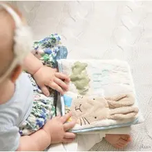 Игрушек! Новое поступление супер милая Ночная Ночь Питер Кролик Мягкая книга из ткани о животных детские игрушки на день рождения Рождественский подарок 1 шт