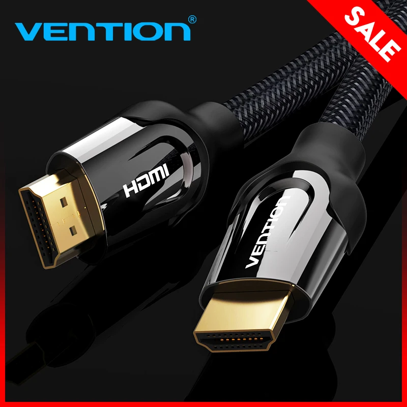 Vention HDMI Cable HDMI to HDMI cable HDMI 2.0 4k 3D 60FPS Cable for HD TV LCD Laptop PS3 Projector Computer Cable 1m 2m 3m 5m Vention HDMI Cable HDMI to HDMI cable HDMI 2.0 4k 3D 60FPS Cable for HD TV LCD Laptop PS3 Projector Computer Cable 1m 2m 3m 5m