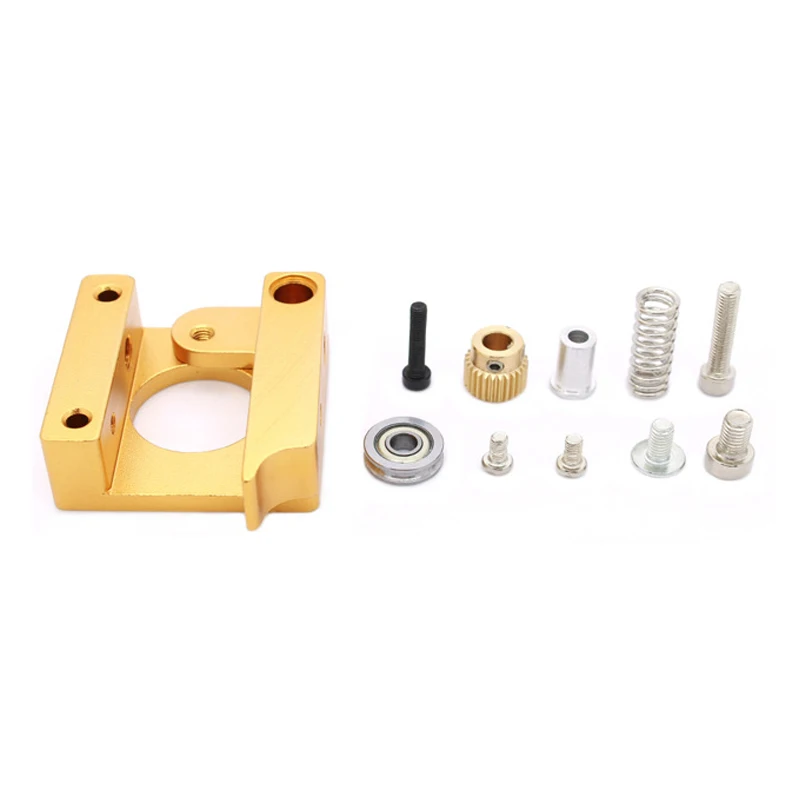 

3D Printer MK8 Filament Extruder Kit Parts Aluminium Extrusion Block Kit Makerbot Replicator Dedicated Single Nozzle Extrusion H