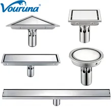 304 нержавеющей стали Sus Invisiable квадратной формы против для вытяжки и сливного отверстия